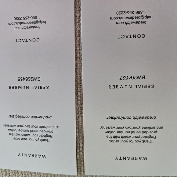 2 NWOT BREDA UNI-SEX WATCHES - Picture 16 of 16